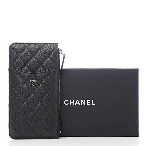 chanel classic flat wallet pouch|Pouches .